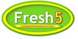 Fresh 5 Cut Out Logo